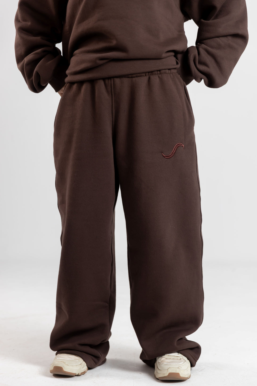 Wide-leg Sweatpants - Yabooya