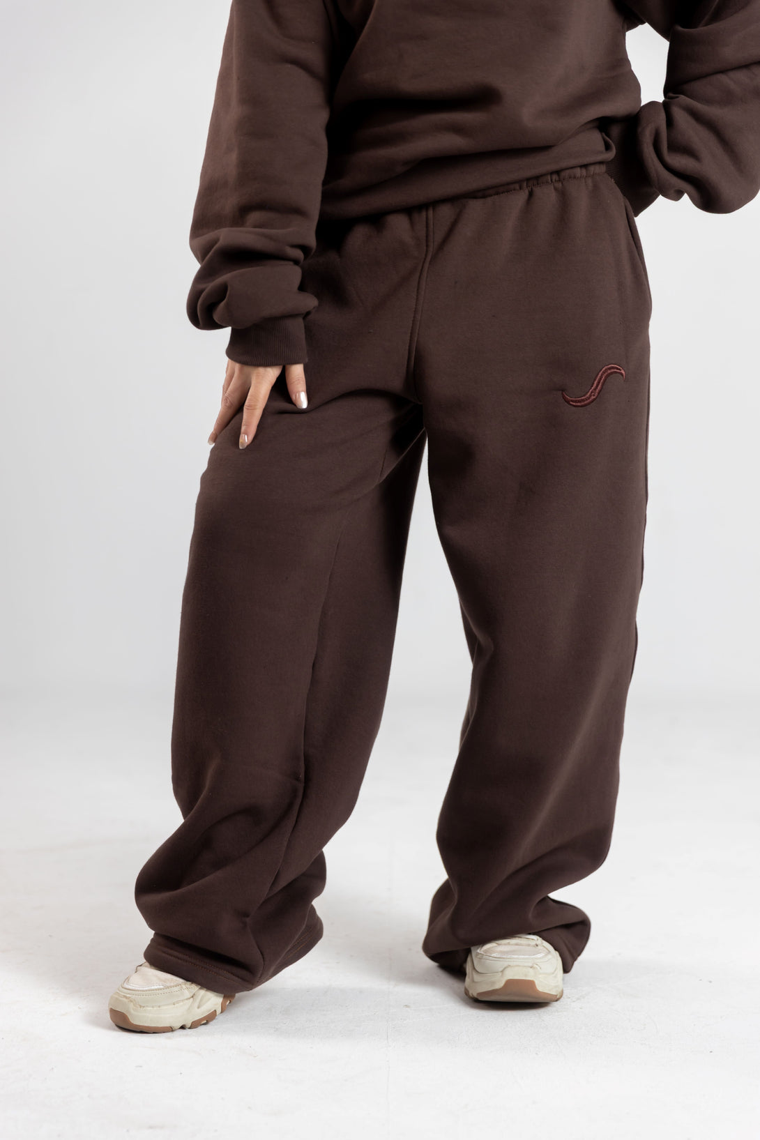 Wide-leg Sweatpants - Yabooya