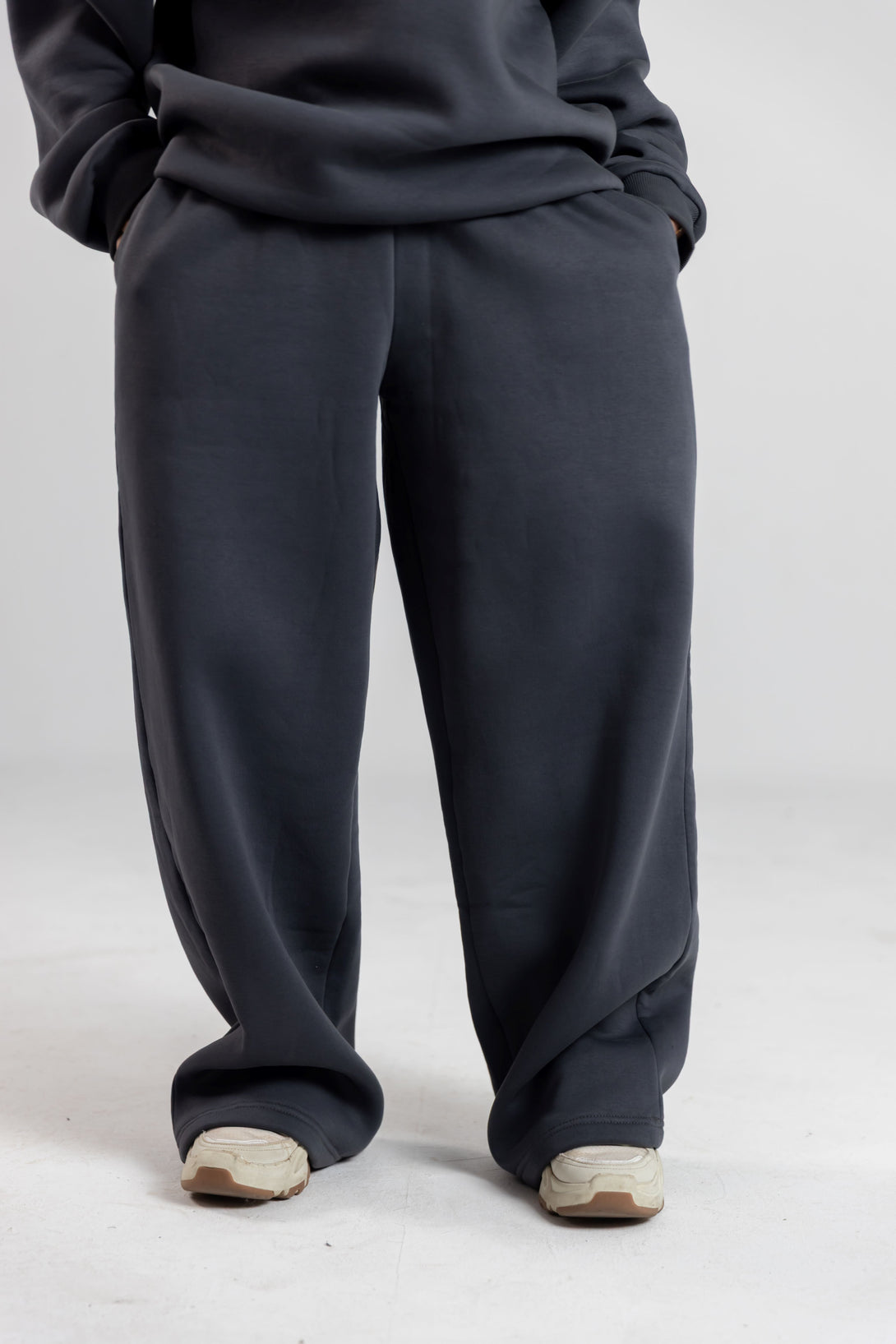 Wide-leg Sweatpants - Yabooya