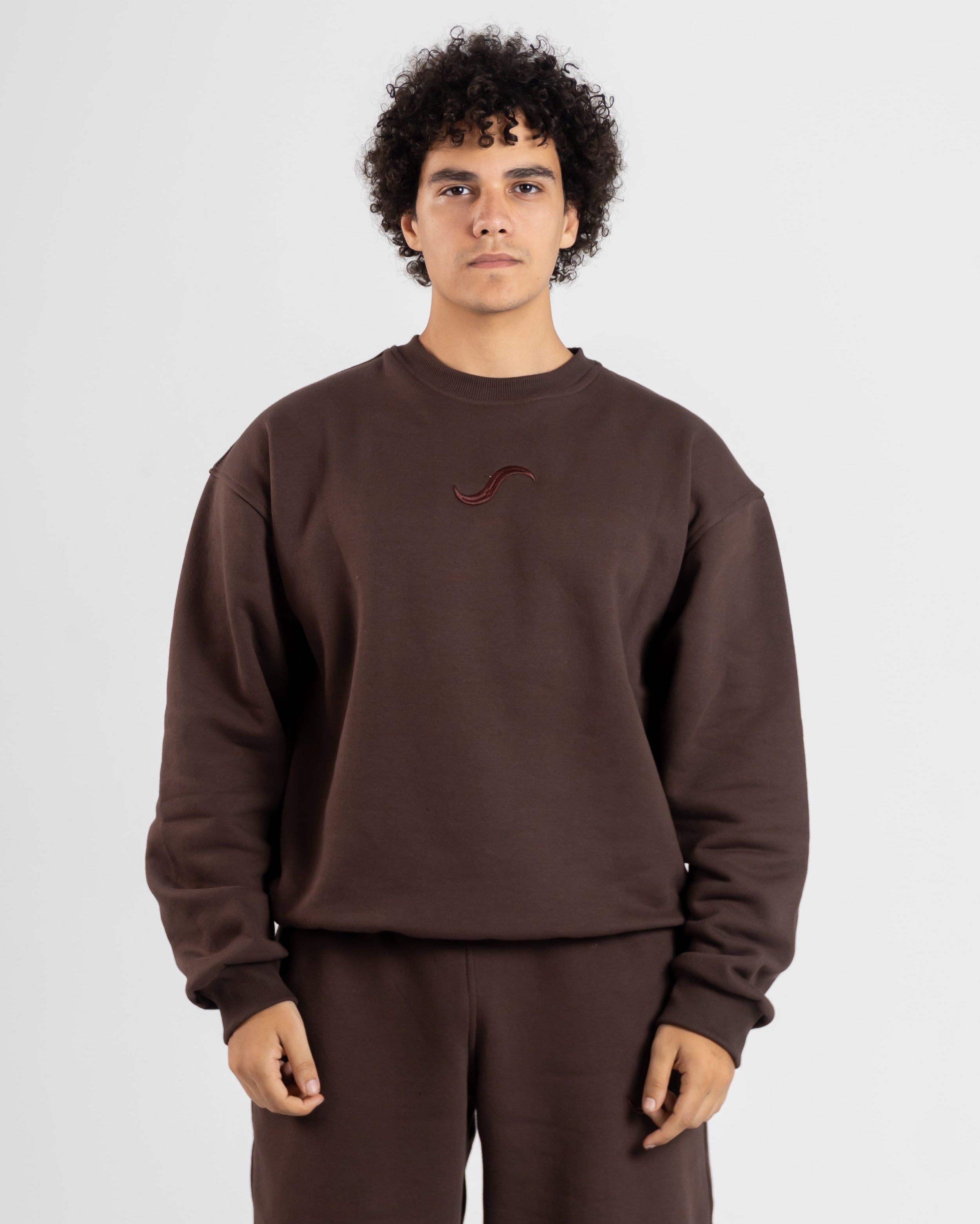 Unisex Off-Duty Crewneck - Mocha